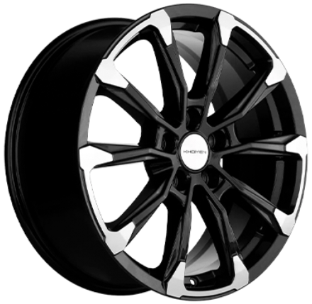 Диски Khomen Wheels KHW1808 (Xceed/CX-5/Mazda3) Black-FP